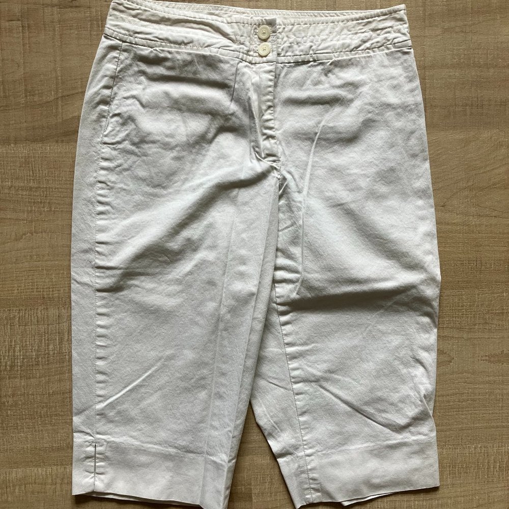 White Bermuda Shorts
